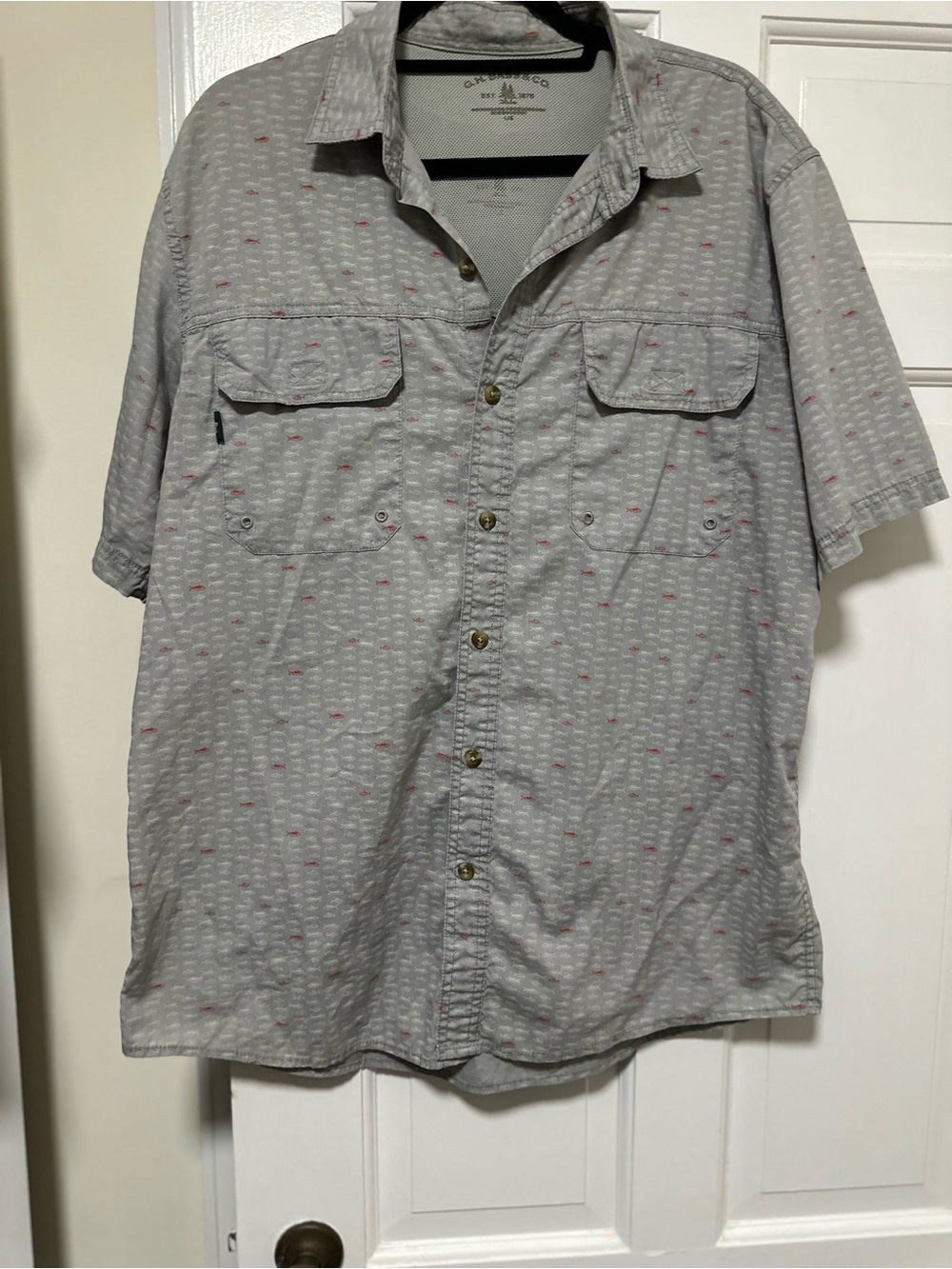 G.H. Bass Bass & Co Men's. Explorer Short Sleeve Button Down Shirt